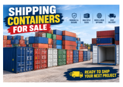 Shipping Containers for Sale - 10ft, 20ft, 40ft and More